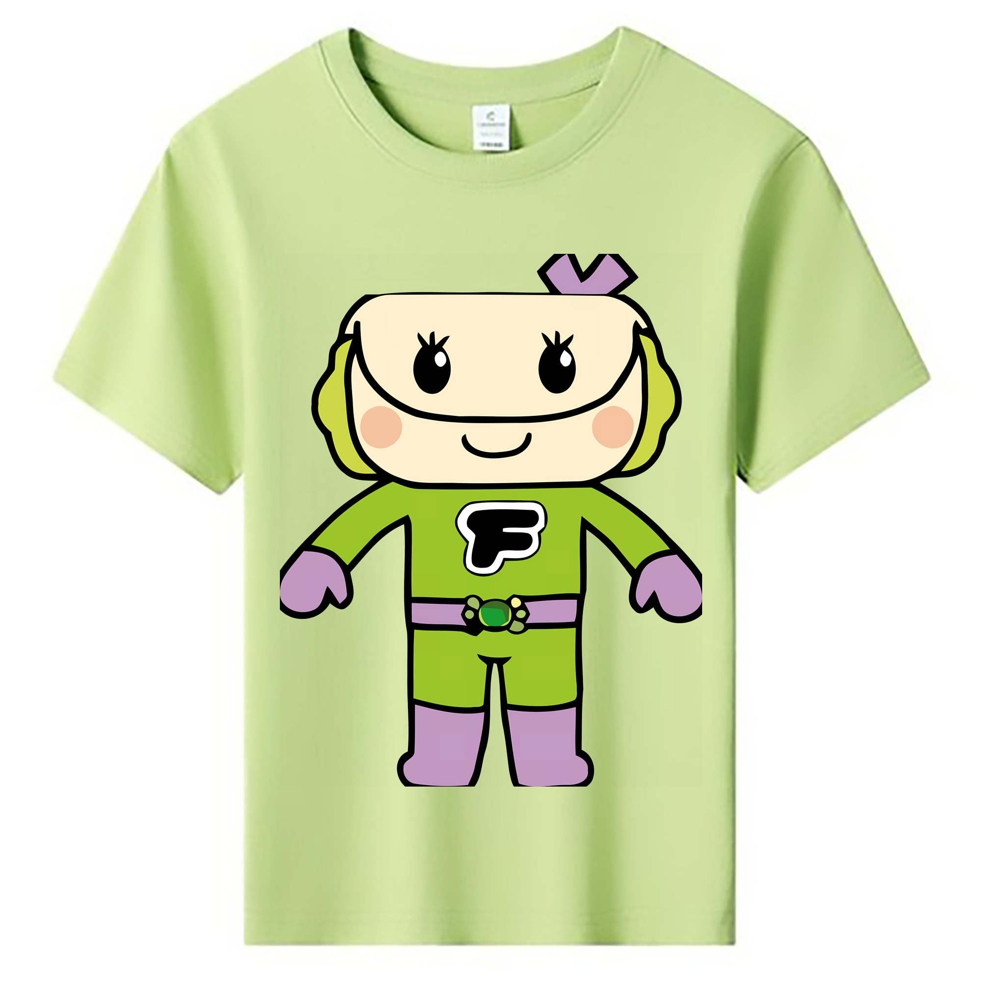 （画像用） アンパンマン Anpanman 綿100％キッズTシャツ（フロントプリント）